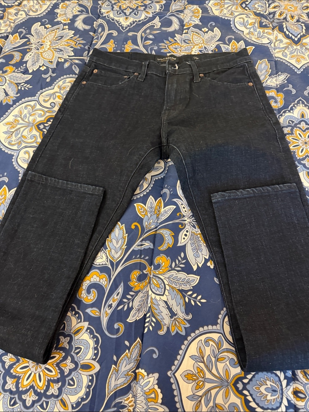 Lucky Brand Dark Indigo Skinny Jeans